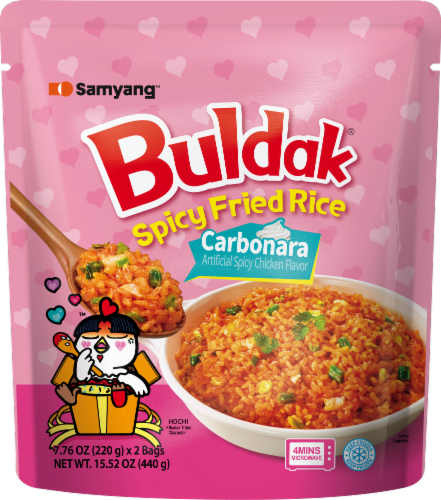 Buldak® Carbonara Spicy Fried Rice Perspective: front