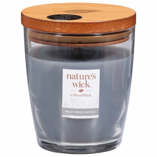 WoodWick® Nature's Wick® Weathered Wood Jar Candle, 1 ct - Kroger