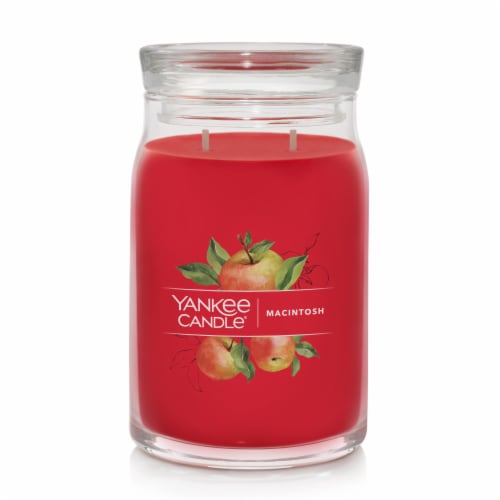 Yankee Candle® Large 2 Wich Macintosh Apple Jar Candle Perspective: front