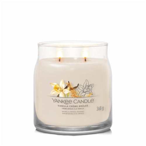 Yankee Candle® Signature Collection Candle Vanilla Creme Brulee Perspective: front