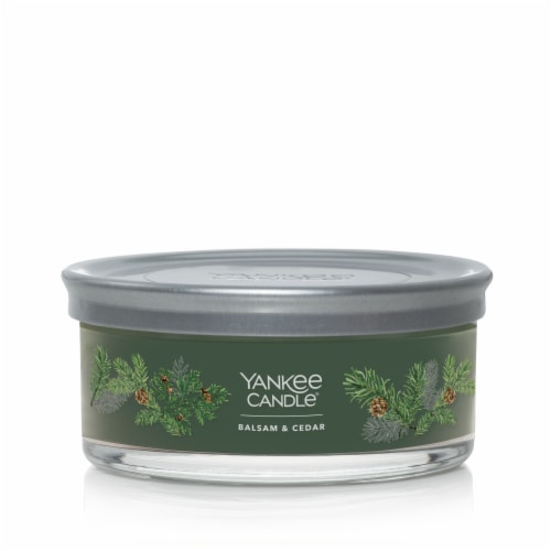 Yankee Candle® Balsam & Cedar Candle Perspective: front