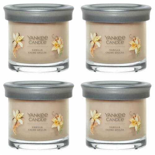 Yankee Candle Small Vanilla Cream Candle Perspective: front