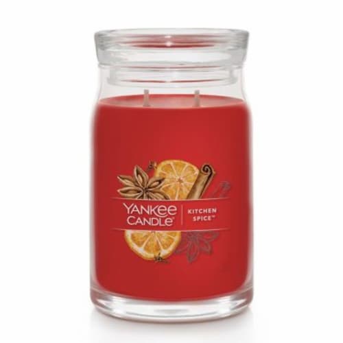 Yankee Candle® Kitchen Spice Jar Candle Perspective: front
