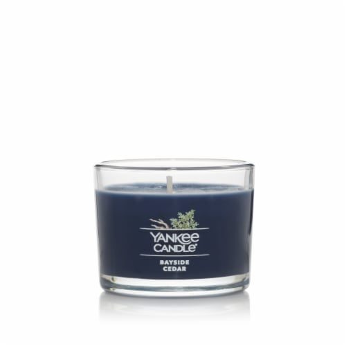 Yankee Candle® Mini Jar Candle Bayside Cedar Perspective: front