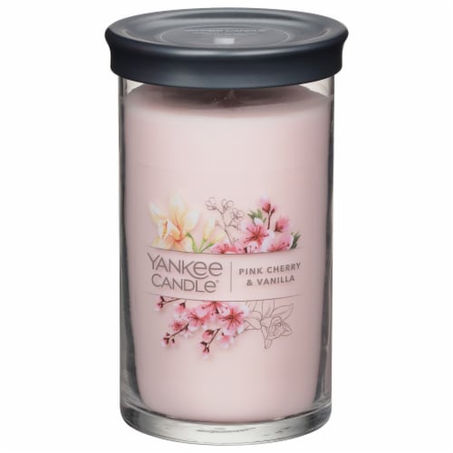 Yankee Candle Pillar Jar Candle Pink Cherry & Vanilla, 14.25 oz Kroger