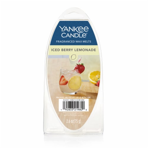 Yankee Candle® Iced Berry Lemonade Wax Melts Perspective: front