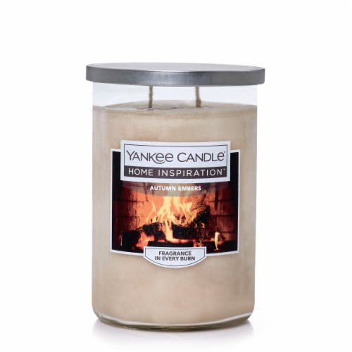 Yankee Candle® Home Inspiration™ Autumn Ember Candle Perspective: front