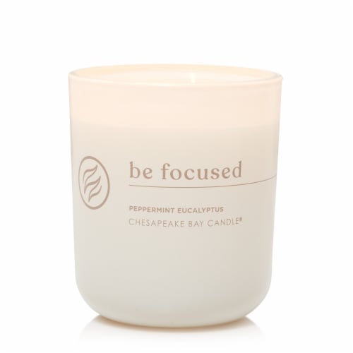 Chesapeake Bay Candle® Be Focused Peppermint Eucalyptus Perspective: front