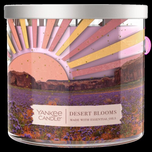 Yankee Candle Desert Blooms Jar Candle Perspective: front