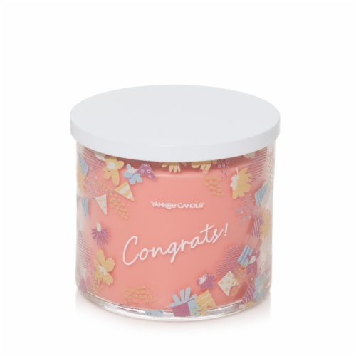 Yankee Candle Congrats Jar Candle Perspective: front