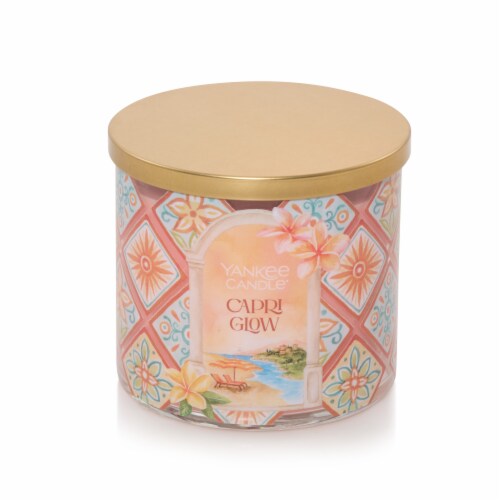 Yankee Candle® 3-Wick Capri Glow Perspective: front