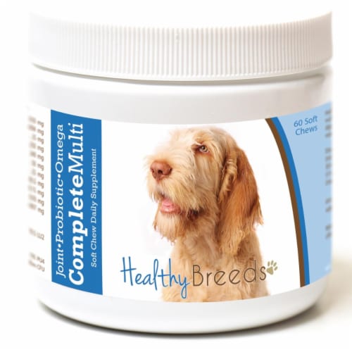 Healthy Breeds 192959009071 Spinoni Italiani all in one Multivitamin Soft Chew - 60 Count Perspective: front
