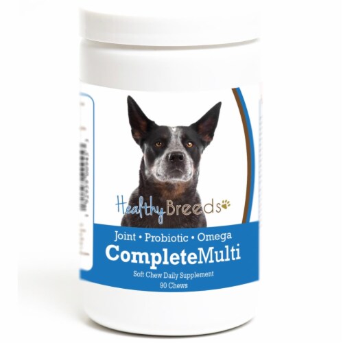 Healthy Breeds 192959009453 Australian Cattle Dog all in one Multivitamin Soft Chew - 90 Coun Perspective: front
