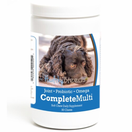 Healthy Breeds 192959009491 American Water Spaniel all in one Multivitamin Soft Chew - 90 Cou Perspective: front