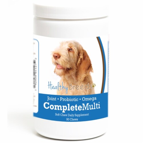 Healthy Breeds 192959011272 Spinoni Italiani all in one Multivitamin Soft Chew - 90 Count Perspective: front