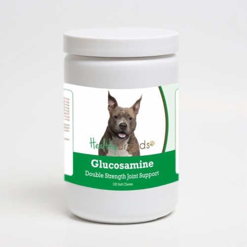 Healthy Breeds 192959013832 American Staffordshire Terrier Glucosamine DS Plus MSM - 120 Coun Perspective: front