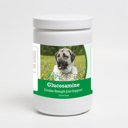 Healthy Breeds 192959013849 Anatolian Shepherd Dog Glucosamine DS Plus MSM - 120 Count Perspective: front