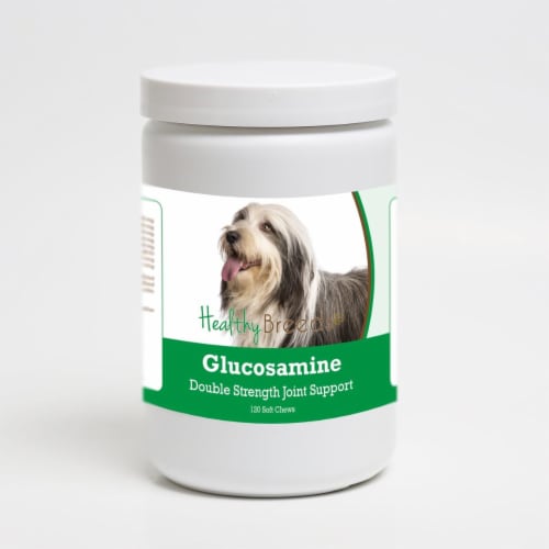 Healthy Breeds 192959013986 Bearded Collie Glucosamine DS Plus MSM - 120 Count Perspective: front