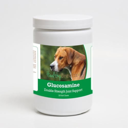 Healthy Breeds 192959014549 English Foxhound Glucosamine DS Plus MSM - 120 Count Perspective: front