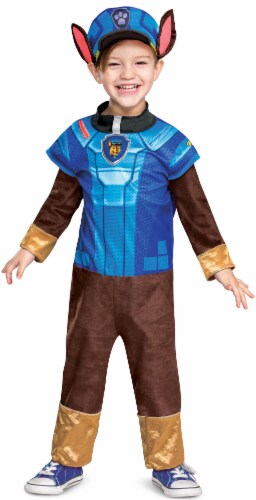 Nickelodean Paw Patrol Chase Classic Toddler Costume Perspective: front