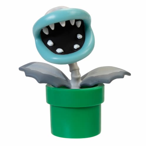 Nintendo Super Mario Bone Piranha Plant Figure Perspective: front