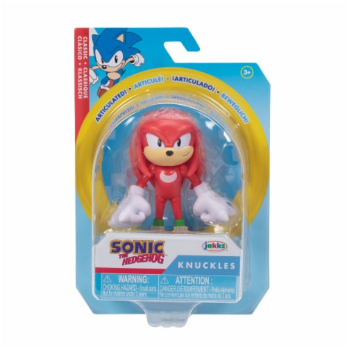 Sonic The Hedgehog™ Classic Knuckles Action Figure Perspective: front