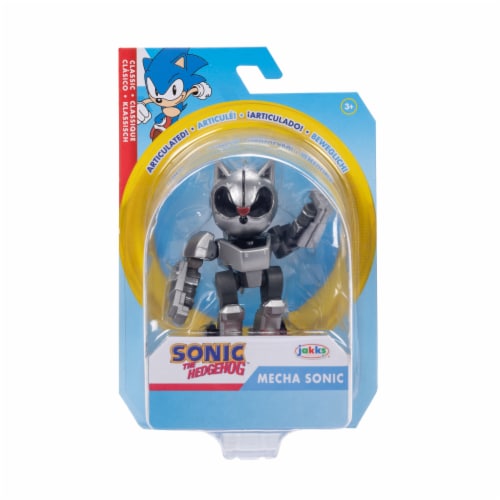 Sonic The Hedgehog™ Classic Mecha Sonic Action Figure Perspective: front