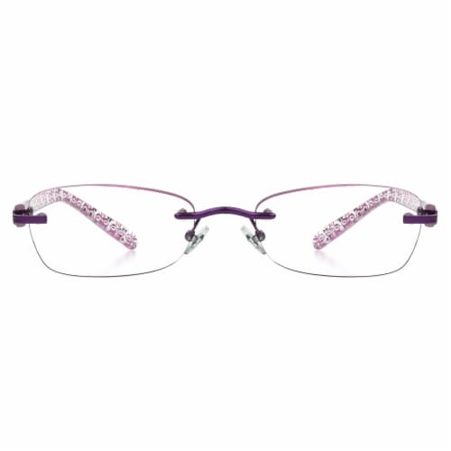 Foster Grant® Daniella Reading Glasses - Purple Perspective: front