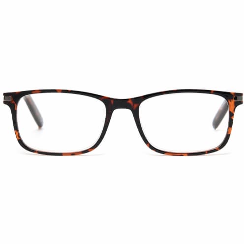 Foster Grant® Cole Reading Glasses Tortoise Perspective: front