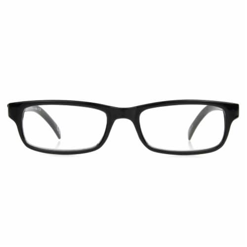 Foster Grant® Brandon Reading Glasses - Black Perspective: front