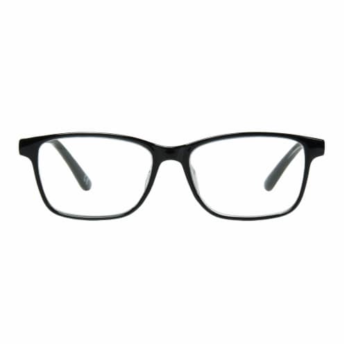 Foster Grant Payton Blue Light Anti-Fog Reading Glasses - Black Perspective: front