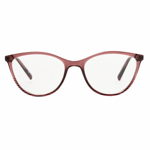Foster Grant Reading Glasses - Pink Perspective: front