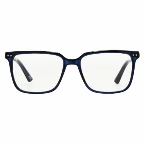 Foster Grant Men's Reading Glasses - Navy Perspective: front