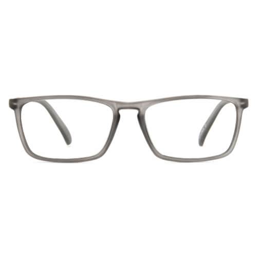Foster Grant Corey Blue Light Anti-Fog Reading Glasses - Gray Perspective: front