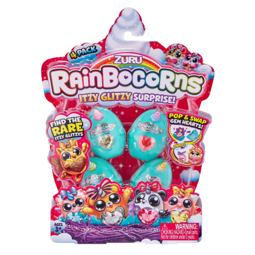 Zuru Rainbocorns Itzy Glitzy Surprise Collectables Perspective: front