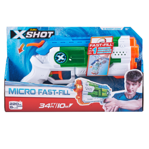 ZURU X-Shot Micro Fast-Fill Water Blaster Perspective: front