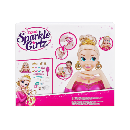 Zuru Sparkle Girlz Caucasian Styling Toy Perspective: front