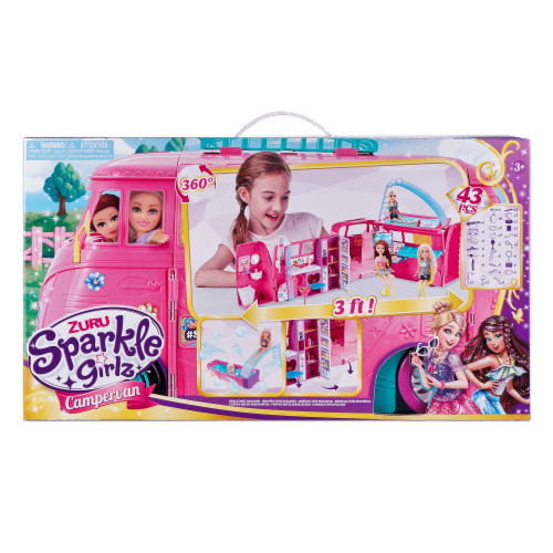 Sparkle girlz top campervan playset
