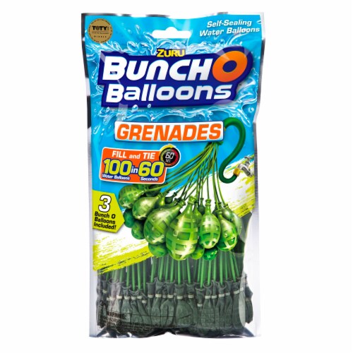 Zuru Bunch O Balloons Grenades Water Balloons Perspective: front