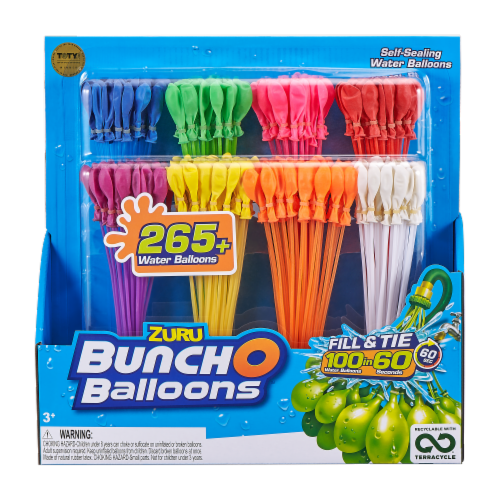 Zuru BonchO Balloons Fill & Tie Self Sealing Water Balloons Perspective: front