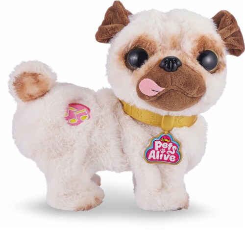 Zuru Pets Alive™ Poppy Booty Shakin Pug Plush Toy, 1 ct - Smith's