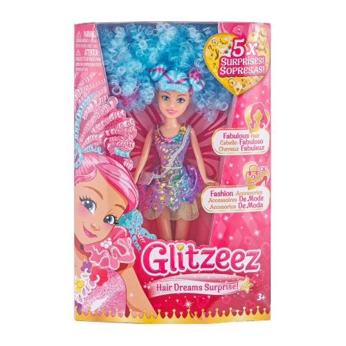 Zuru Glitzeez Hair Dreams Surprise Doll Perspective: front
