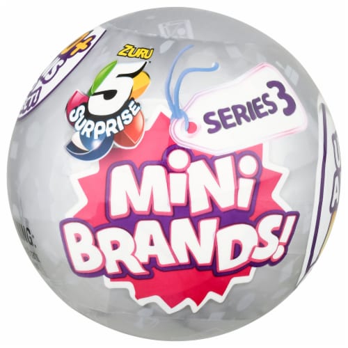 Zuru™ 5 Surprise Mini Brands Series 3 Real Miniature Brands Collectible  Toy, 1 ct - King Soopers