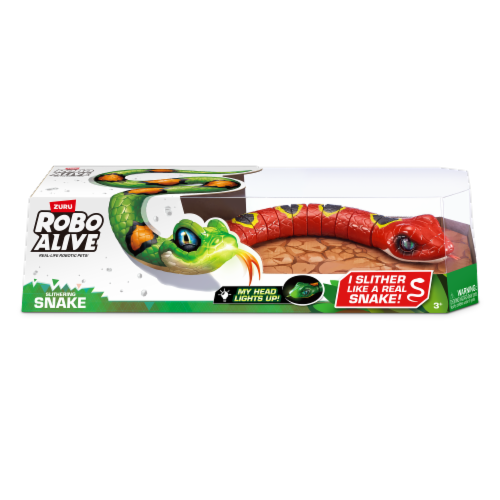 Zuru Robo Alive Snake Toy Perspective: front
