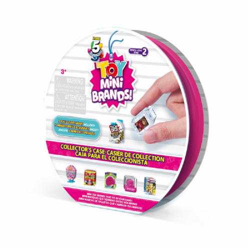 5 Surprise Mini Brands! Series 1 Collector Case [Includes 2 Exclusive  Minis!]