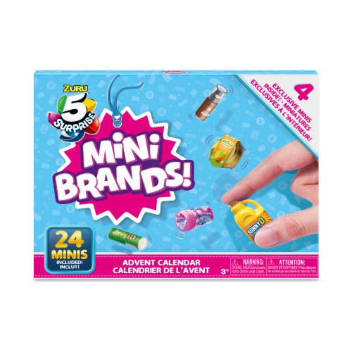 Zuru Mini Brands Series 4 Limited Edition Advent Calendar Perspective: front