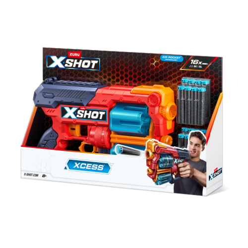 Zuru X-Shot Excel Xcess Blaster Perspective: front
