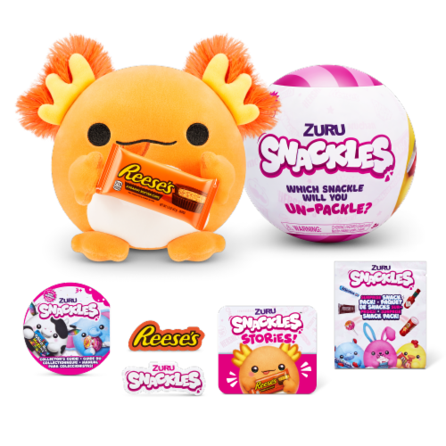 Zuru 5 Surprise Snackles Plush Perspective: front