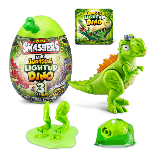 Zuru Smashers Mini Jurassic Light Up Dino Toy - Assorted, 1 ct