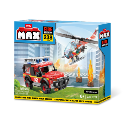 Zuru Max Fire Adventure Playset Perspective: front